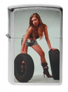 Zippo Sexy Girl With Wheels